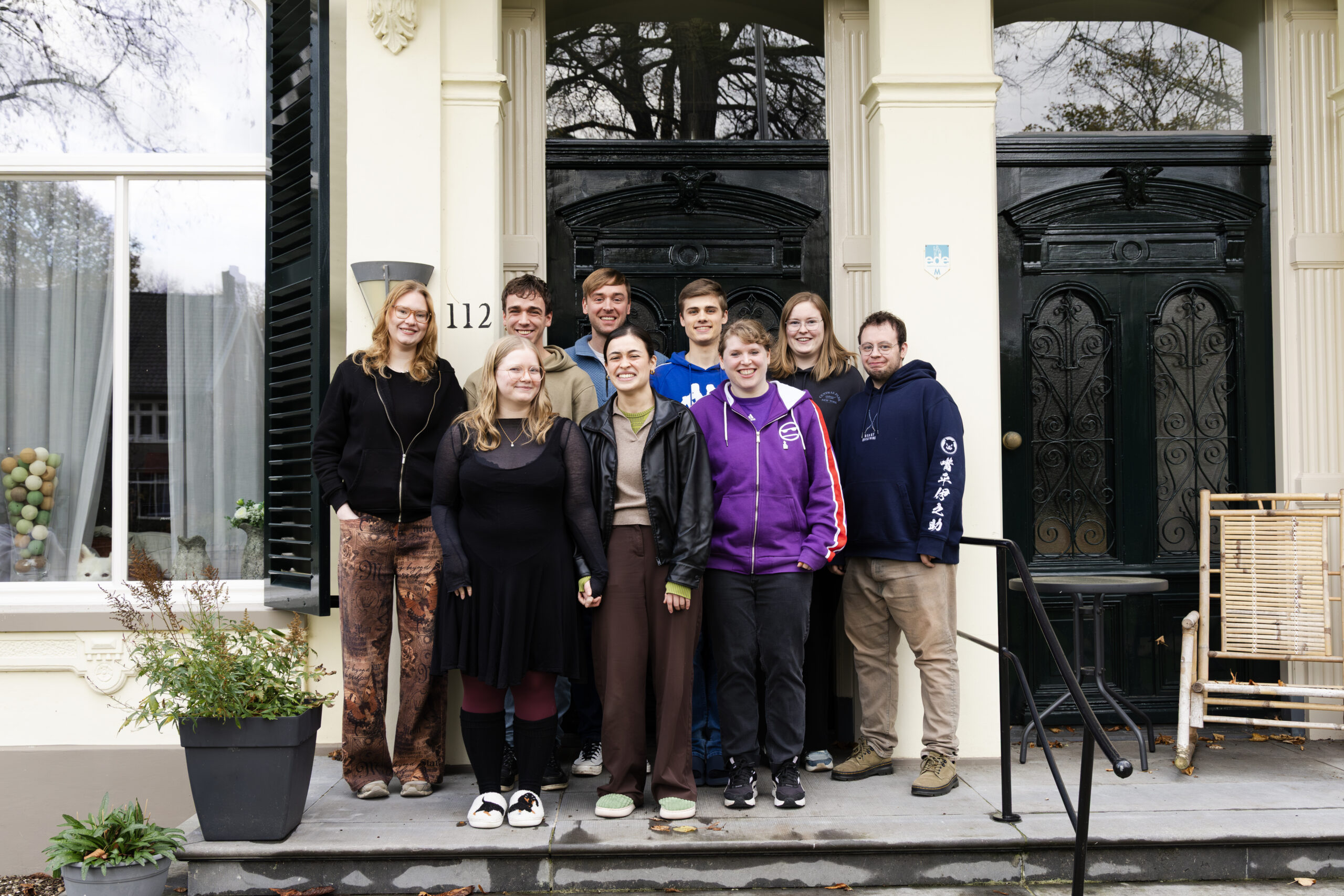 Bewoners Mayoung groepsfoto